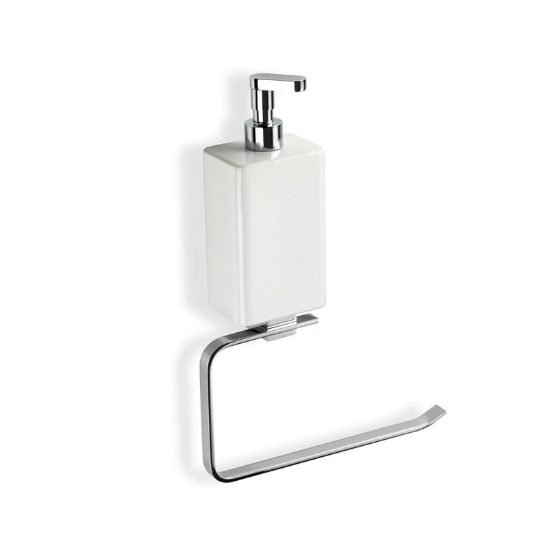 Anello Porta Salviette con dosatore di sapone STILHAUS GEA
