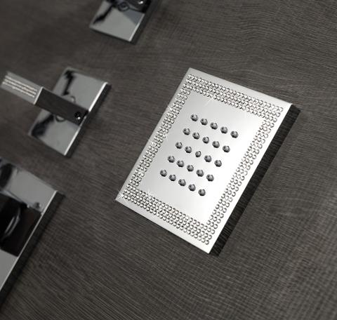 Soffione doccia laterale  Bossini Crystal line