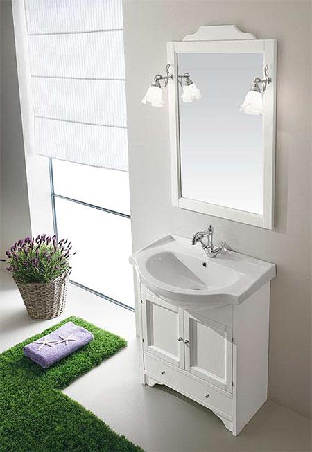 Composizione mobile bagno classico Eban Carla