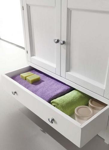 Composizione mobile bagno classico Eban Carla