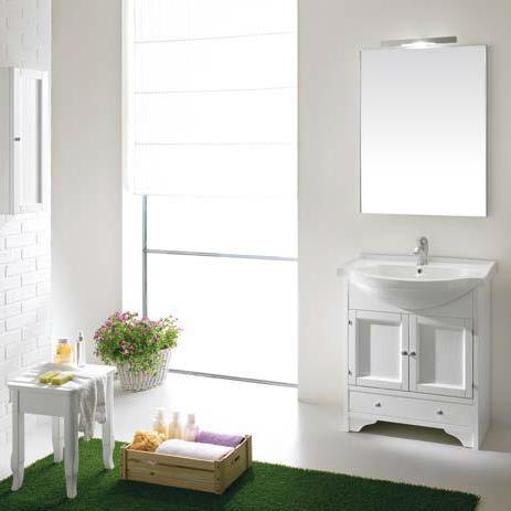 Composizione mobile bagno classico Eban Carla