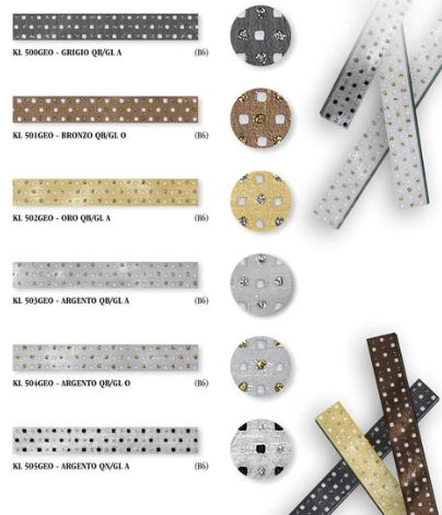 Profili Alluminio B&B Ceramiche Serie Geo