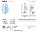 Cabina doccia idromassaggio Novellini Crystal - VERSIONE SENZA TETTUCCIO