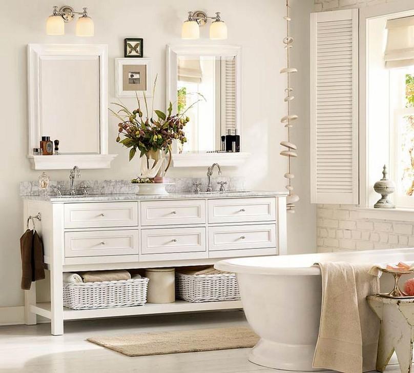 Bagno stile Shabby Chic