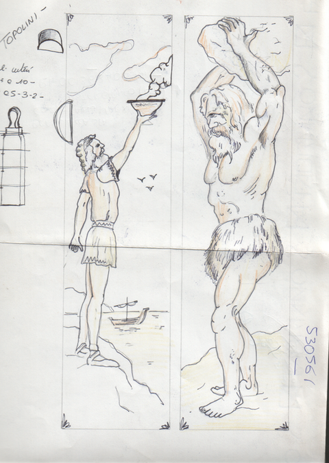 Bozzetti e progetti Grafica e Luce