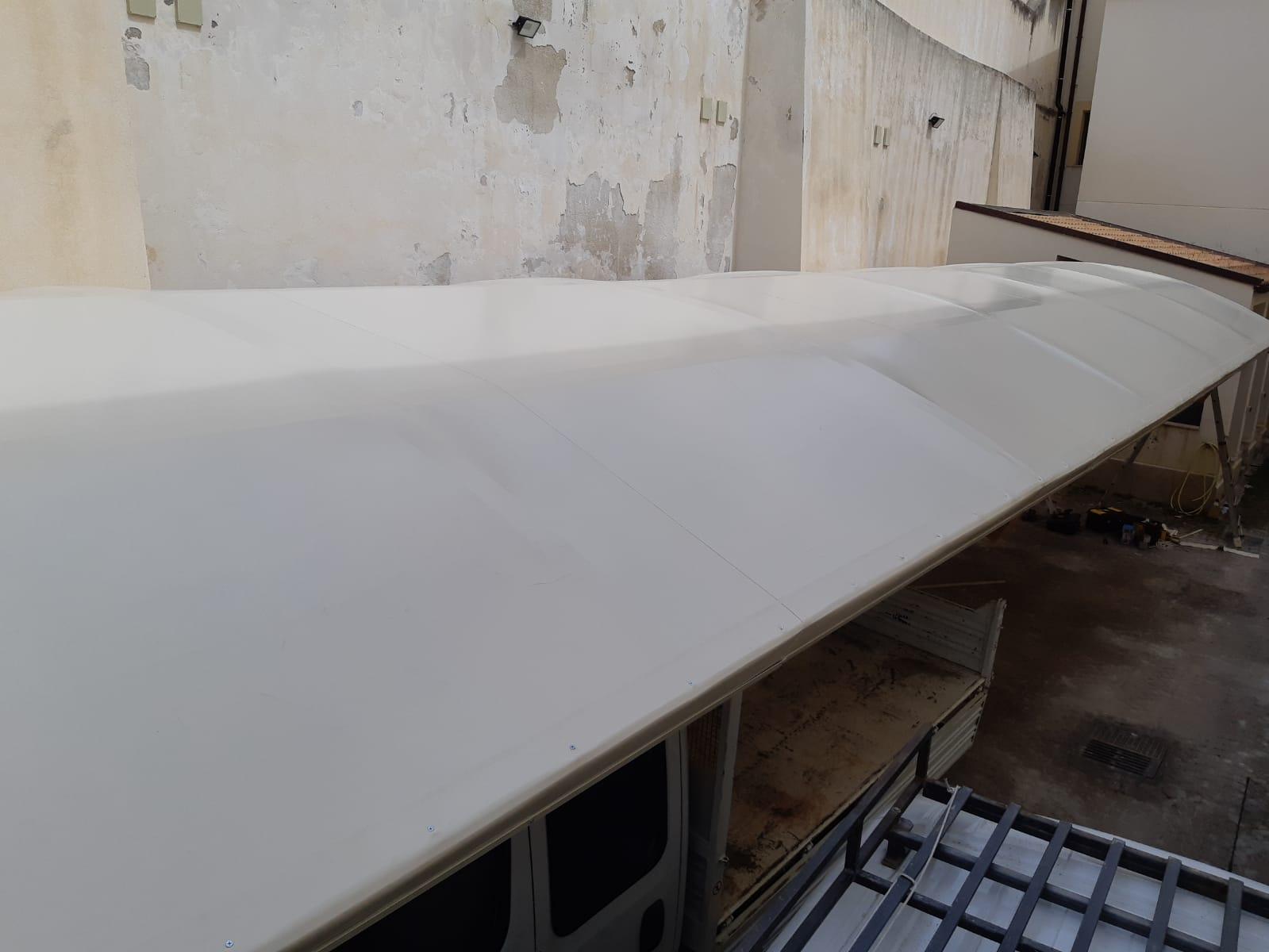 PERGOLATO CON TRAVI LAMELLARI CURVI CORSO LEGNAMI SRL PERGOLATO