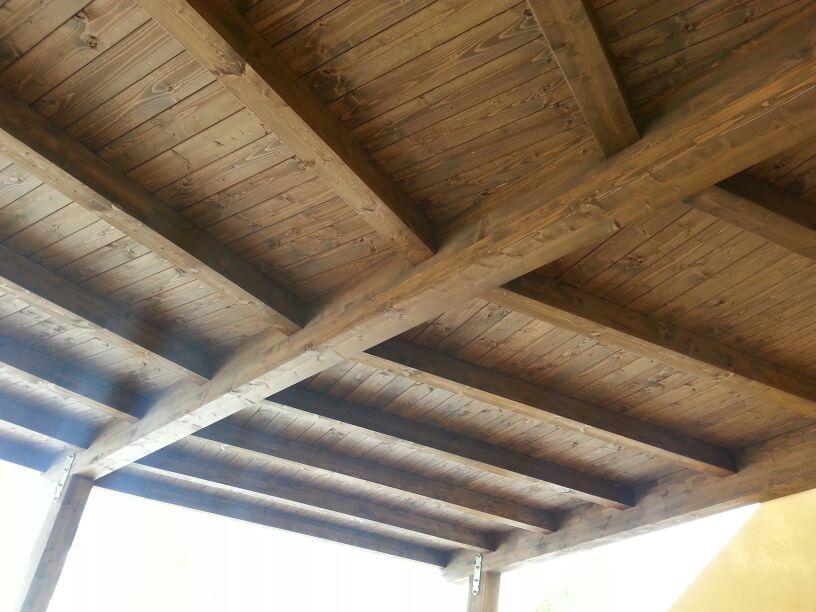 VERANDE CON TRAVI LAMELLARI CORSO LEGNAMI SRL TRAVI LAMELLARI