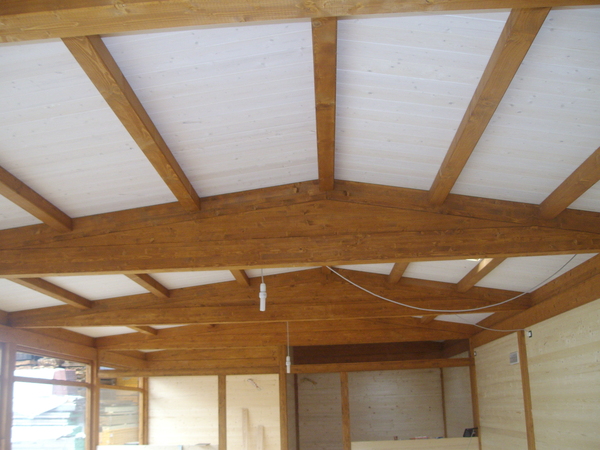 STRUTTURA IN LEGNO ADIBITA A ESPOSIZIONE CORSO LEGNAMI SRL HOUSE