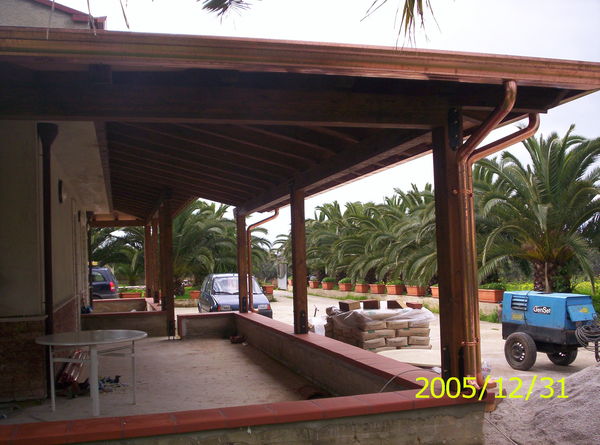 VERANDE IN LEGNO CORSO LEGNAMI SRL VERANDA