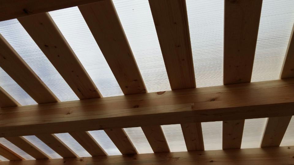 COPERTURE TRASPARENTI CORSO LEGNAMI SRL POLICARBONATO ALVEOLARE