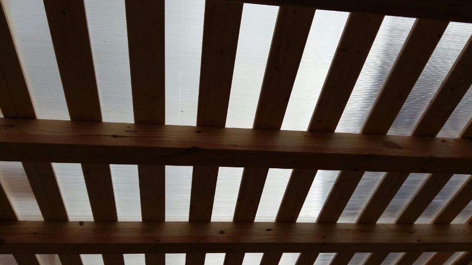 COPERTURE TRASPARENTI CORSO LEGNAMI SRL POLICARBONATO ALVEOLARE