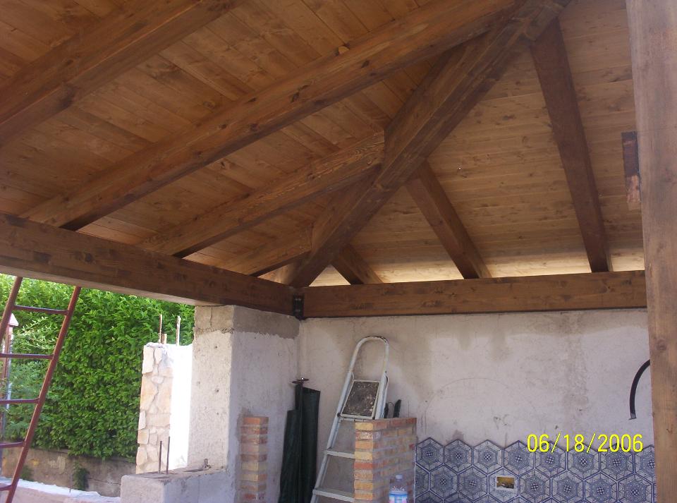 VERANDE CON TRAVI LAMELLARI CORSO LEGNAMI SRL TRAVI LAMELLARI