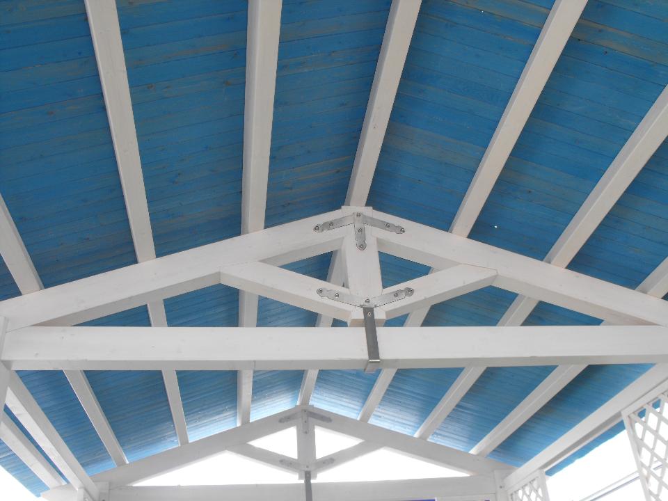 PORTICATO IN LEGNO LAMELLARE CORSO LEGNAMI SRL STANDARD