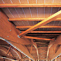 PRODUZIONE TRAVI LAMELLARI IN LEGNO CORSO LEGNAMI S.R.L. ALCAMO LAMELLARE