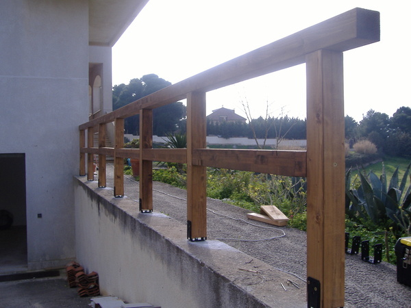 RINGHIRA IN LEGNO ESTERNA CORSO LEGNAMI SRL RINGHIERE