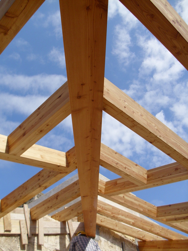 TRAVI LAMELLARI DI LARICE CERTIFICATO CE CORSO LEGNAMI SRL LAMELLARE