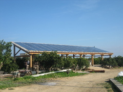 STRUTTURE IN LEGNO PER IMPIANTI FOTOVOLTAICO CORSO LEGNAMI SRL .