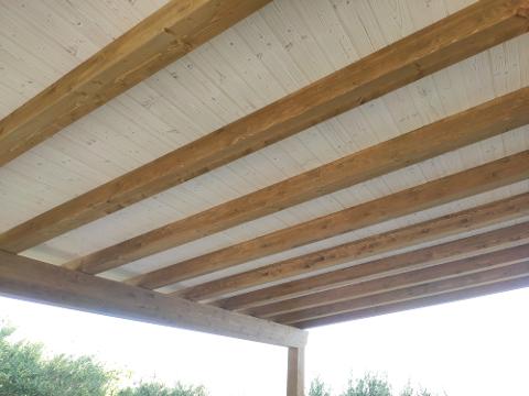 VERANDE CON TRAVI LAMELLARI CORSO LEGNAMI SRL TRAVI LAMELLARI