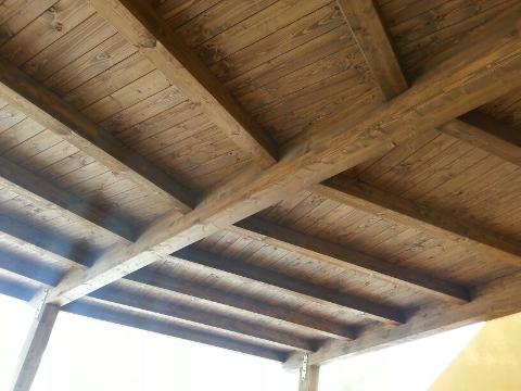 VERANDE CON TRAVI LAMELLARI CORSO LEGNAMI SRL TRAVI LAMELLARI