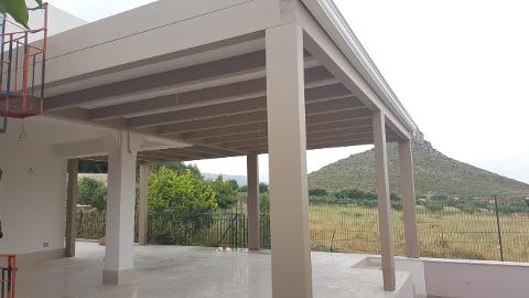 VERANDE CON TRAVI LAMELLARI CORSO LEGNAMI SRL TRAVI LAMELLARI