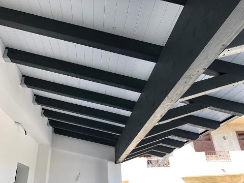 VERANDE CON TRAVI LAMELLARI CORSO LEGNAMI SRL TRAVI LAMELLARI