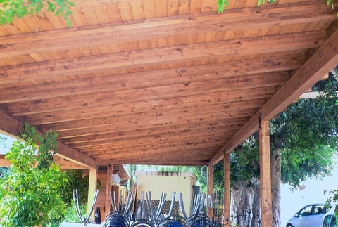 COPERTURE CON TRAVI MASSELLO CORSO LEGNAMI SRL MASSELLO