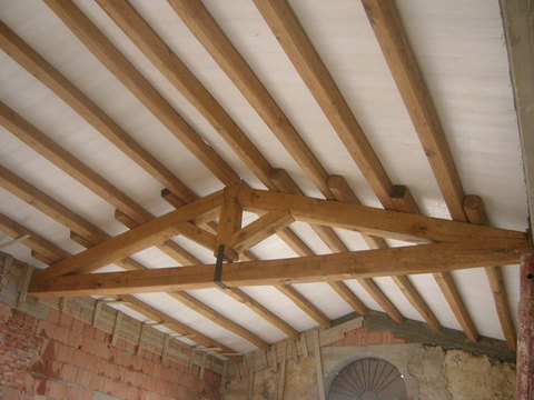 COPERTURE CON TRAVI MASSELLO CORSO LEGNAMI SRL MASSELLO
