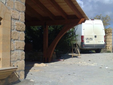 VERANDE IN LEGNO LAMELLARE  CORSO LEGNAMI SRL VERANDA