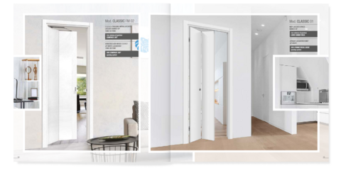 Porte da interno laccate classiche e moderne