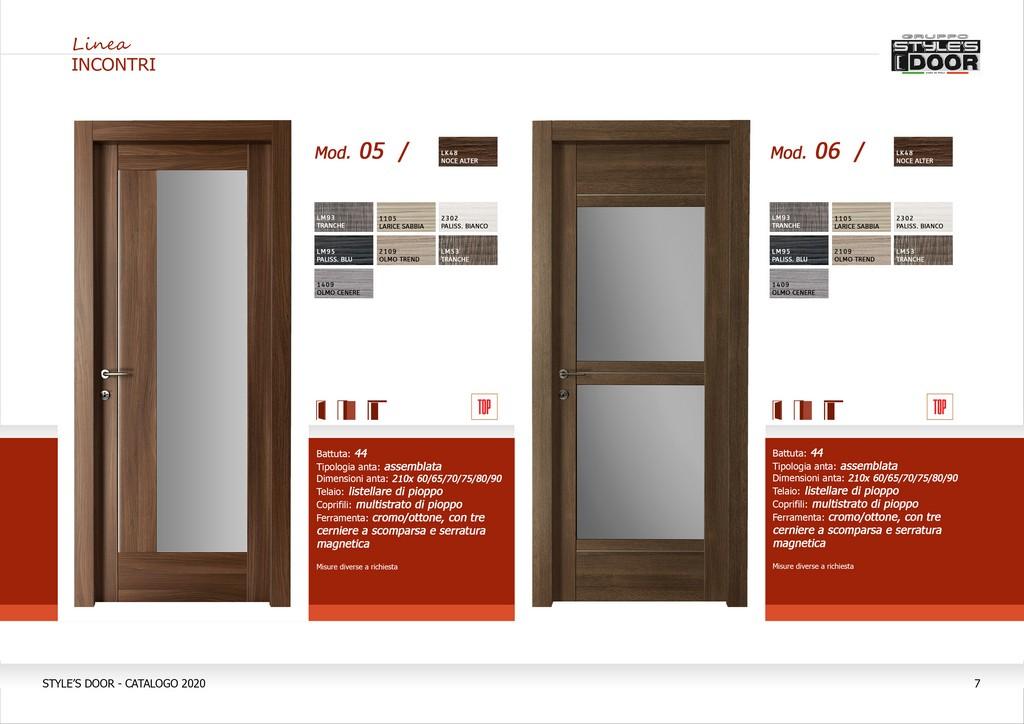 Porte interne in laminato Style's Door