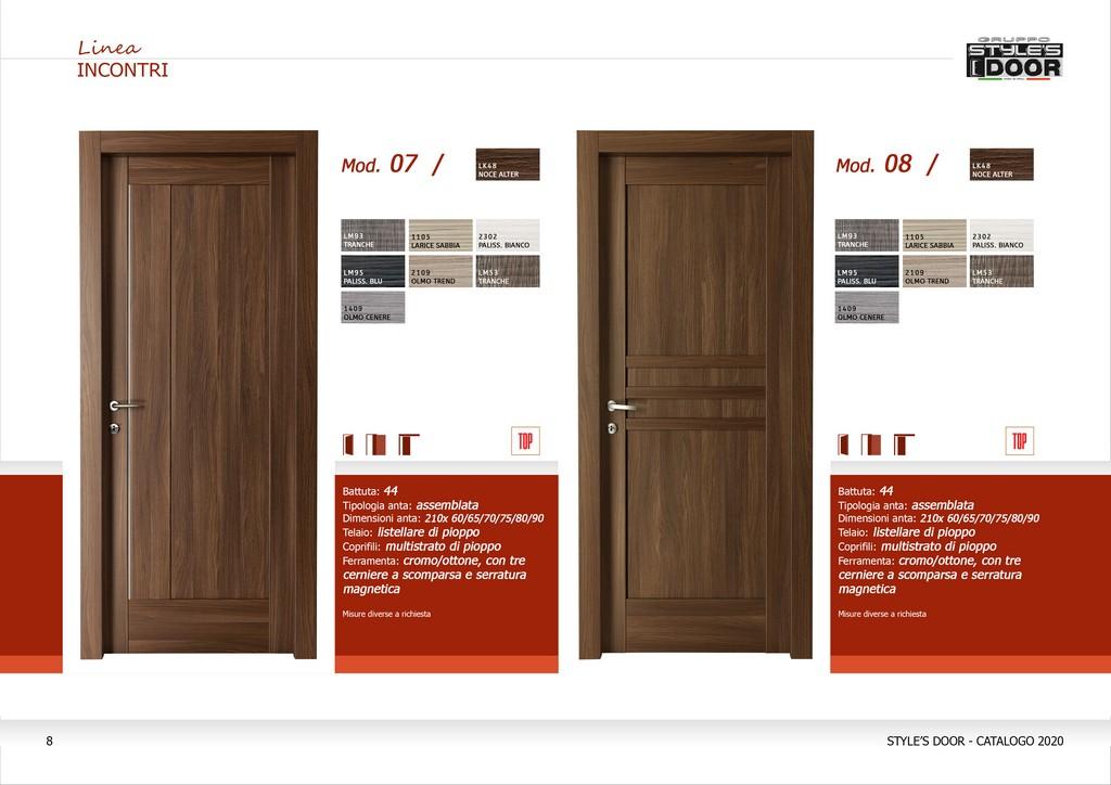 Porte interne in laminato Style's Door