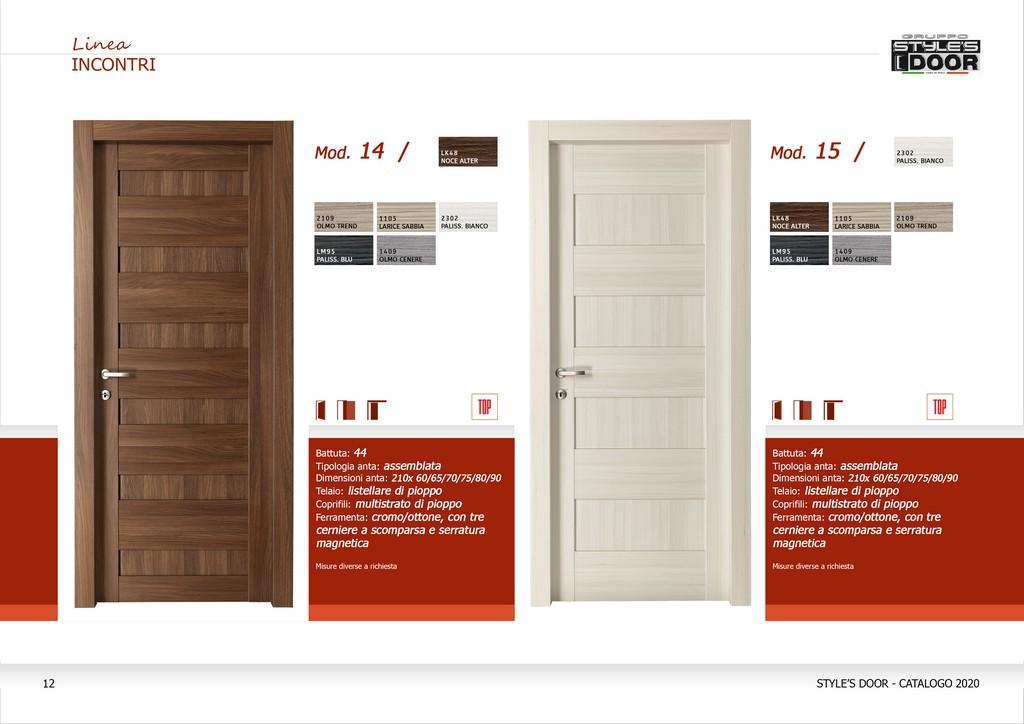 Porte interne in laminato Style's Door