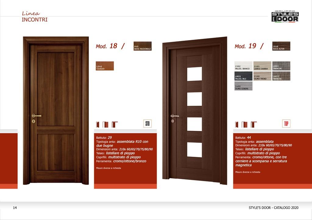 Porte interne in laminato Style's Door