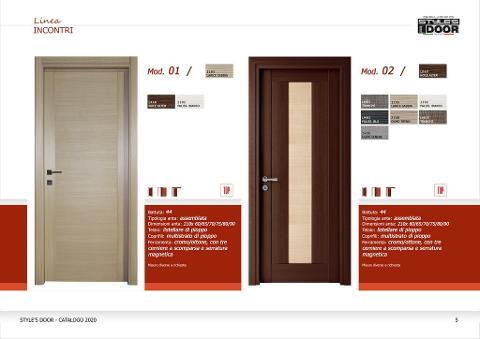 Porte interne in laminato Style's Door