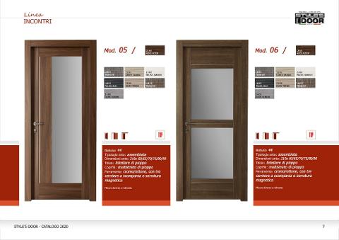 Porte interne in laminato Style's Door