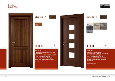 Porte interne in laminato Style's Door