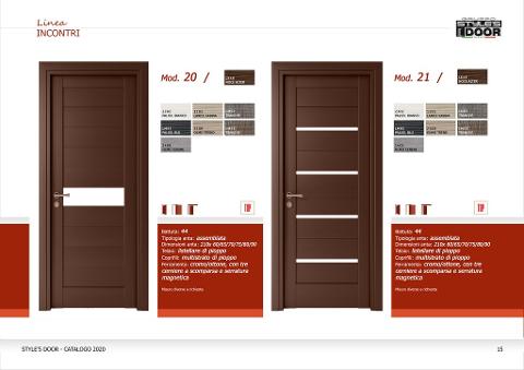 Porte interne in laminato Style's Door