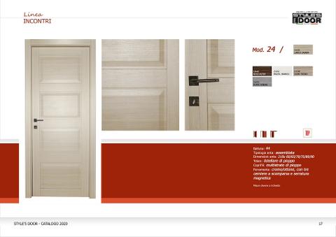 Porte interne in laminato Style's Door