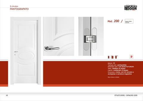 Porte interne in laminato Style's Door