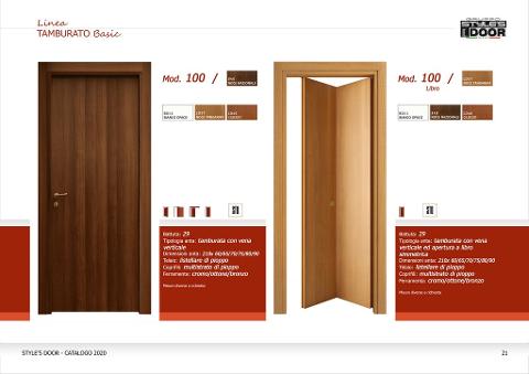 Porte interne in laminato Style's Door