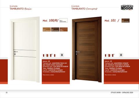 Porte interne in laminato Style's Door