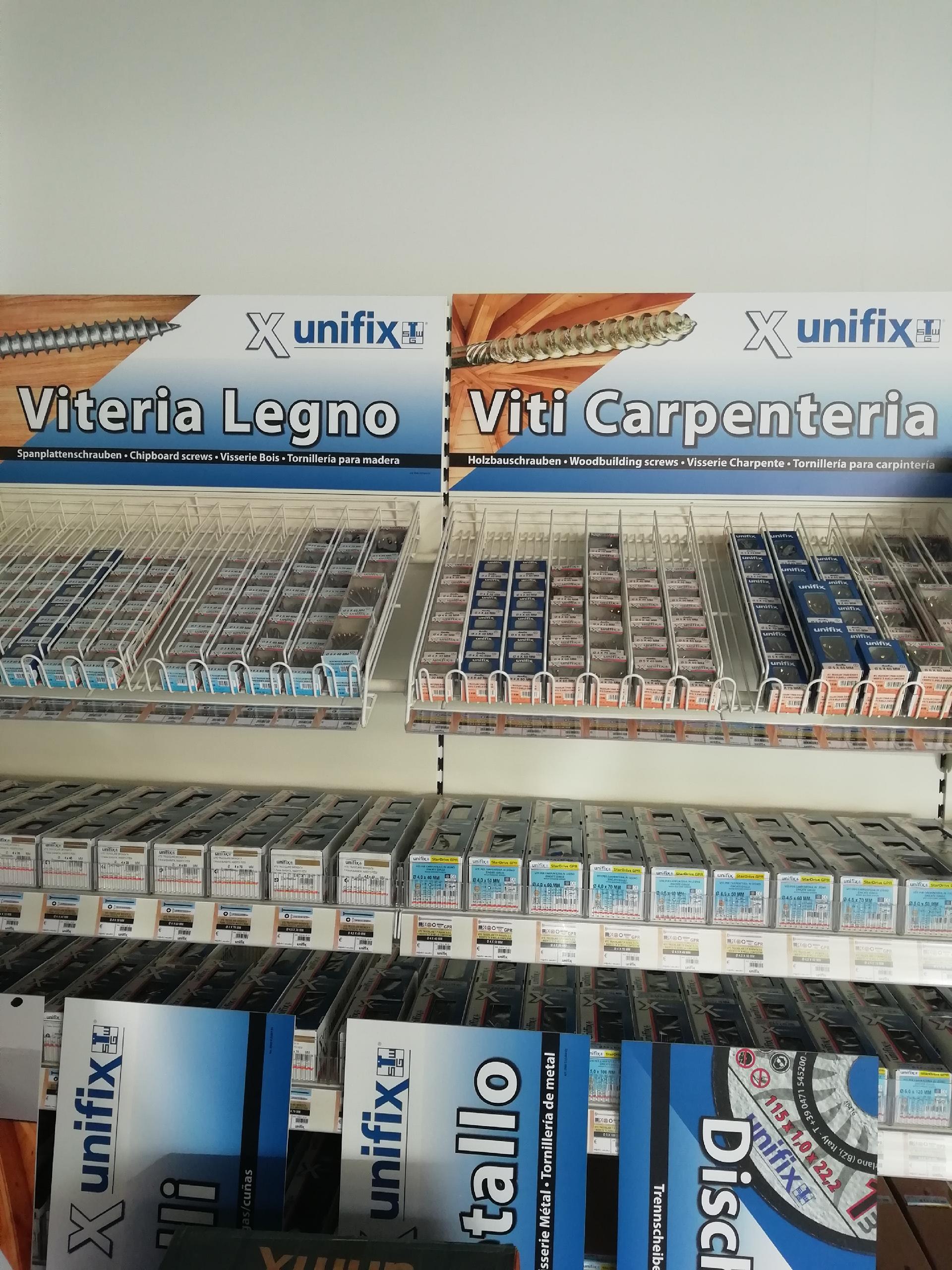 Ferramenta - Prodotti Chimici - Viteria Unifix