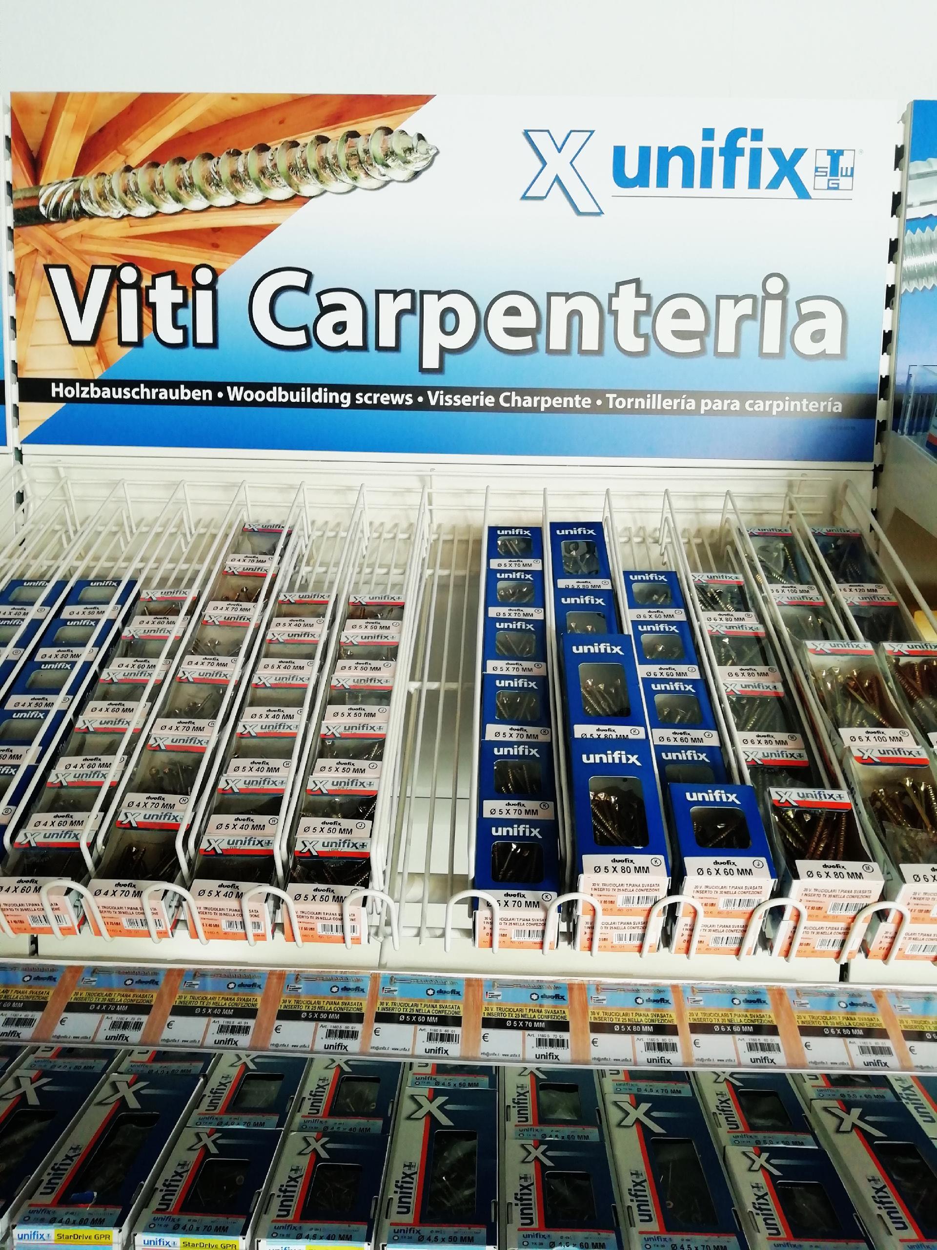 Ferramenta - Prodotti Chimici - Viteria Unifix