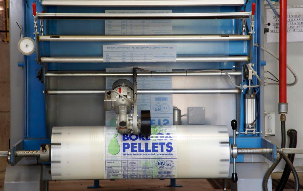 Pellet 100% Abete Trentino Bordiga