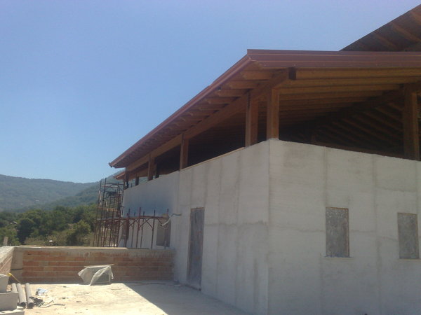 Coperture in legno lamellare Gagliano Legnami