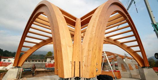 Travi lamellari HASSLACHER NORICA TIMBER.