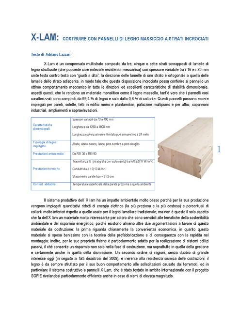 Case in legno X Lam