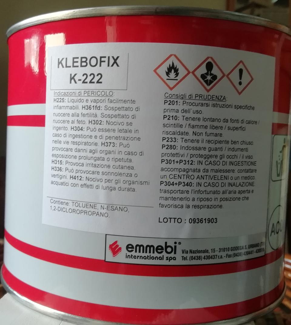 Colla Klebofix Emmebi International K-222
