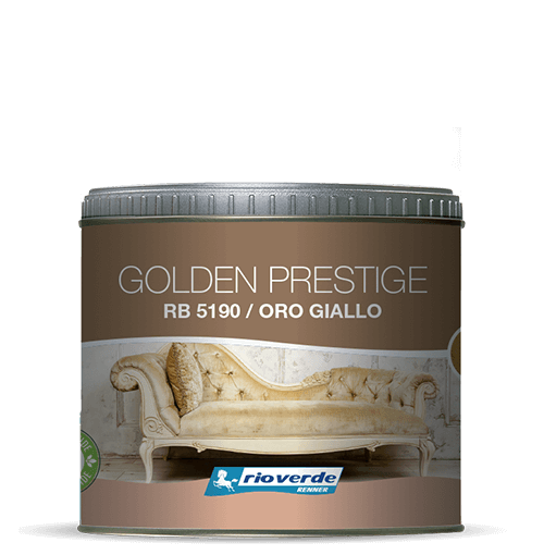 Vernice per effetti metallizzati RioVerde Golden Prestige RB 5x90