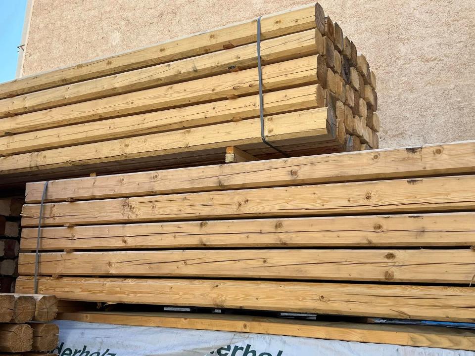 Travi uso fiume Gagliano Legnami Effetto e finiture antichizzate